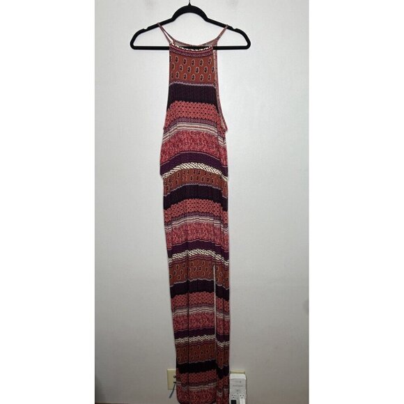 American Eagle Outfitters Dresses & Skirts - American Eagle Women Soft & Sexy Boho Floral Side Slit Maxi Dress Size Medium